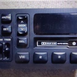 Chrysler Radio & Cassette Player