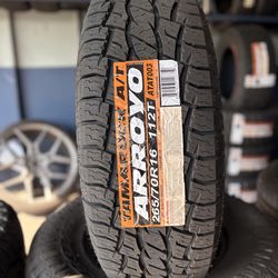 265-70R16 AT arroyo tires 🛞 $470