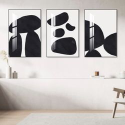 Modern Black&White Wall Art
