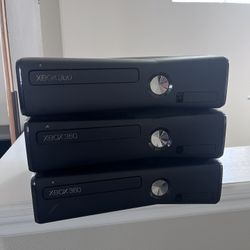 3 WORKING XBOX360S (CONSOLE ONLY)