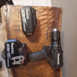 Makita 18v Brushless Drill -×2 Batterys