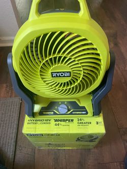 Ryobi hybrid 18 v battery or corded tool only