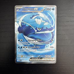 Pokemon Card Dondozo EX Full Art