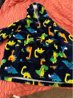 Free Kids Wearable Blanket Robe