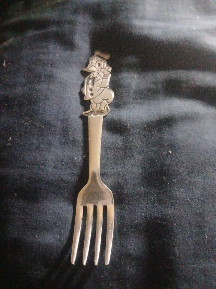 Vintage Disney Donald Duck Fork