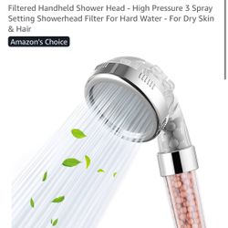 Filtered Handheld Shower Head
