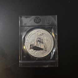 Rwanda Nautical Great Eastern 1 Oz Silver