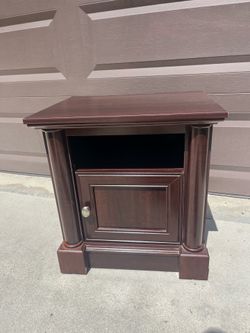 Brown nightstand