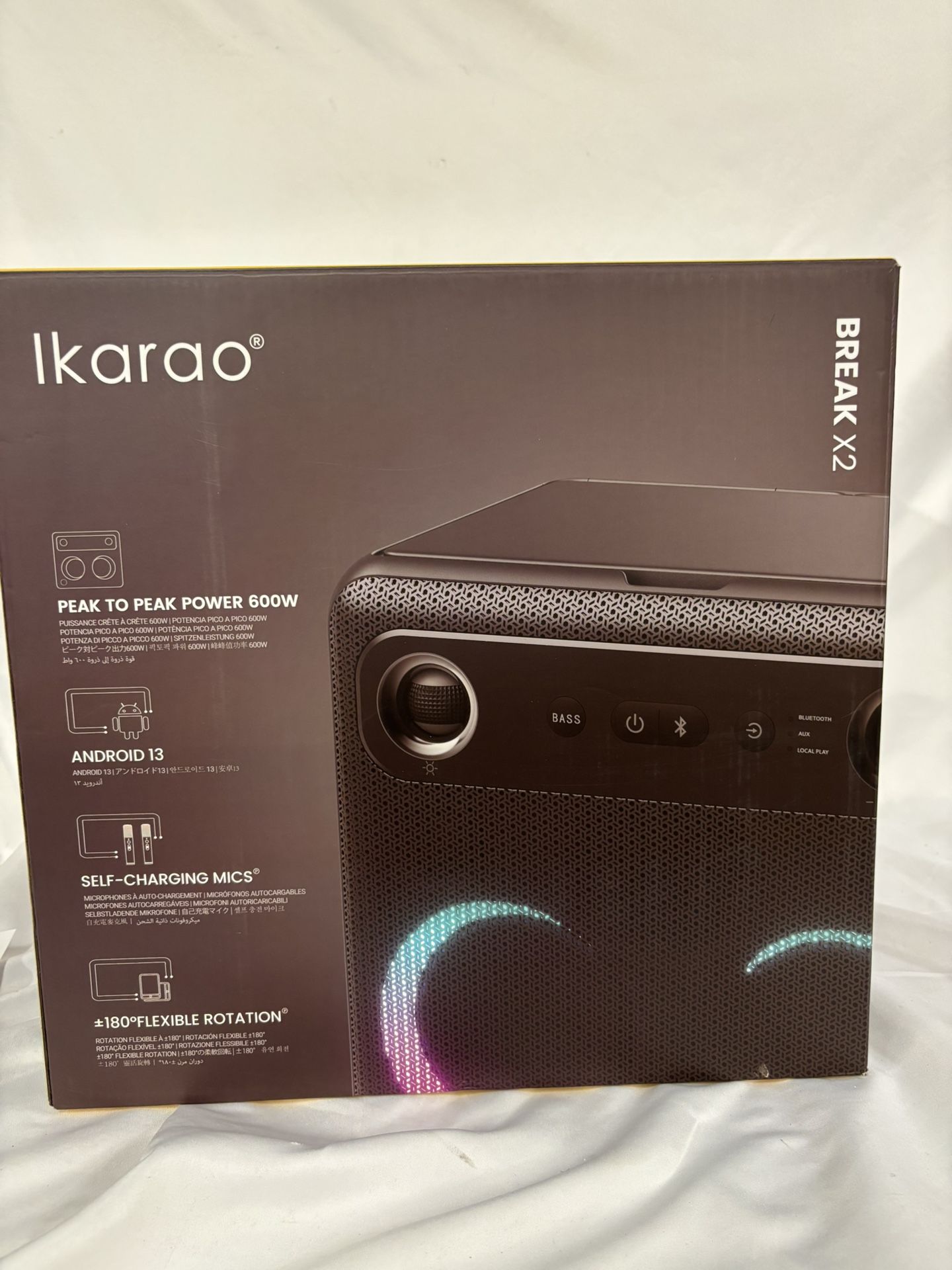 Ikarao Karaoke Machine Home Audio