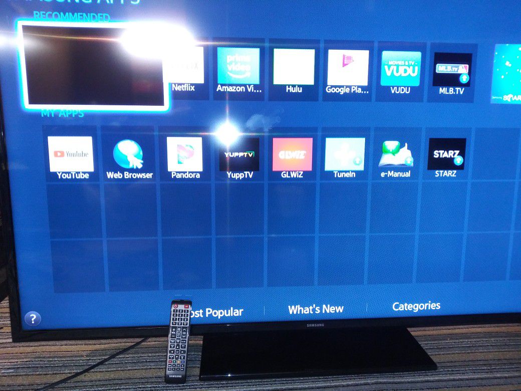 Samsung 55" 1080p FULL HD 120Hz LED Smart HDTV UN55j6201Af. Wifi