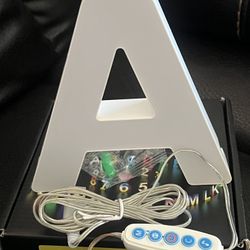 Light Up Letters LED Letter - Marquee Letters for Room Decor Alphabet Letter Music Sync Color Change Colorful - Christmas Birthday Gifts for Girl - Te