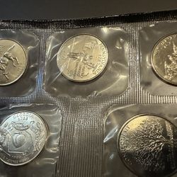 1999-D Mint Quarter Set In Mint Packaging 