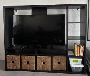 FREE TV Stand with Shelving – Pickup Only