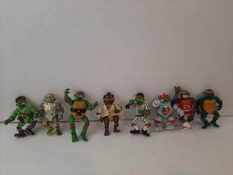 Lot of 8 Vintage TMNT