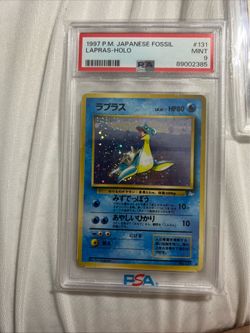 Pokemon Lapras-Holo 1997 Fossil #131 Japanese
