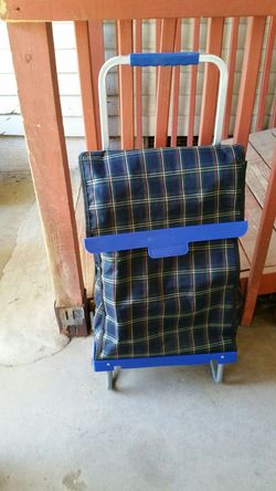 Carry-all on Wheels really nice adjustable foldable