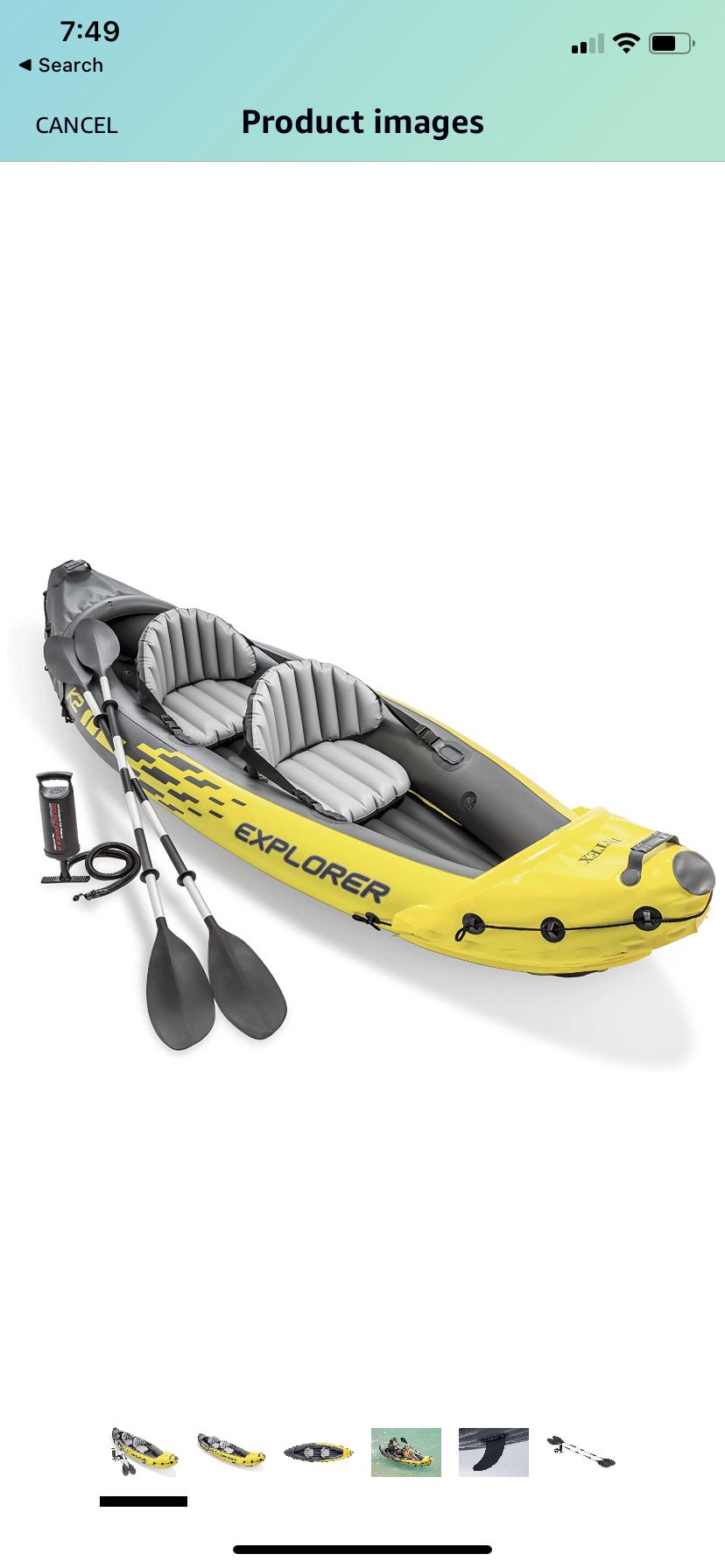 Inflatable Kayak - Brand New