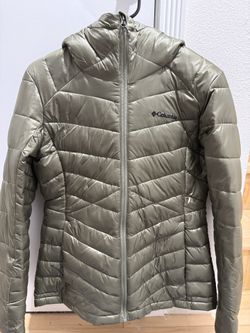 Stone Green Columbia OMNI-HEAT GOLD Hoodie Jacket