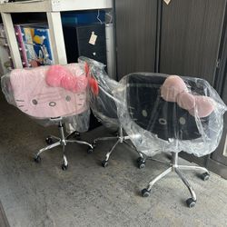 Hello Kitty Swivel Computer Chair Kids