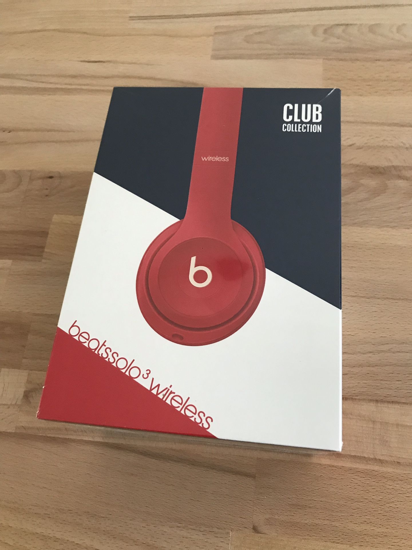 Beats Solo 3 Wireless - Club Collection Red - Brand New in Box!