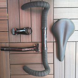 Bike parts handle bars saddle seat post