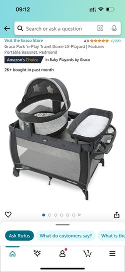 Graco Pack n Play Travel Dome Dlx