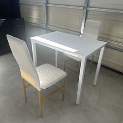 3 Pc Dining Table Set 