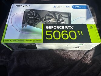 PNY GeForce RTX 5060 Ti 8GB OC (Brand New, Sealed)