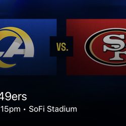 Rams Vs 49ers  (Thursday Night)