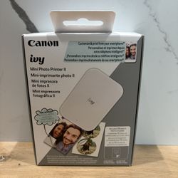Canon IVY 2 Mini Photo Printer - Pure White