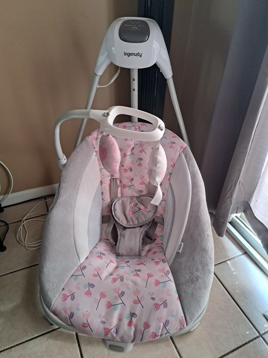 Ingenuity Lightweight 6 Speed Baby Swing