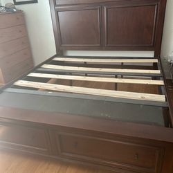 King size bed frame