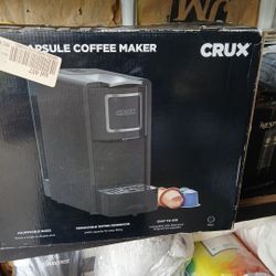 Espresso capsule coffee maker brand new