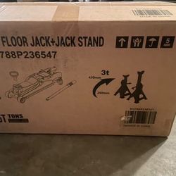 2.5 Ton Jack Two 3 Ton Jack .. New In Box $100