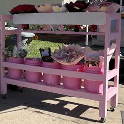 Furniture for selling flowers