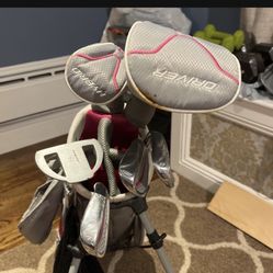 Kids Girls Set Of Clubs 