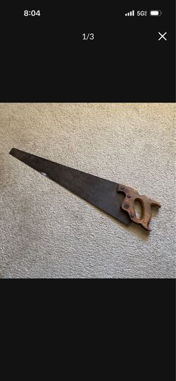 Vintage Superior Warranted Saw