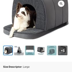 Indoor Dog House -Large 35"L ×22"W ×23"H