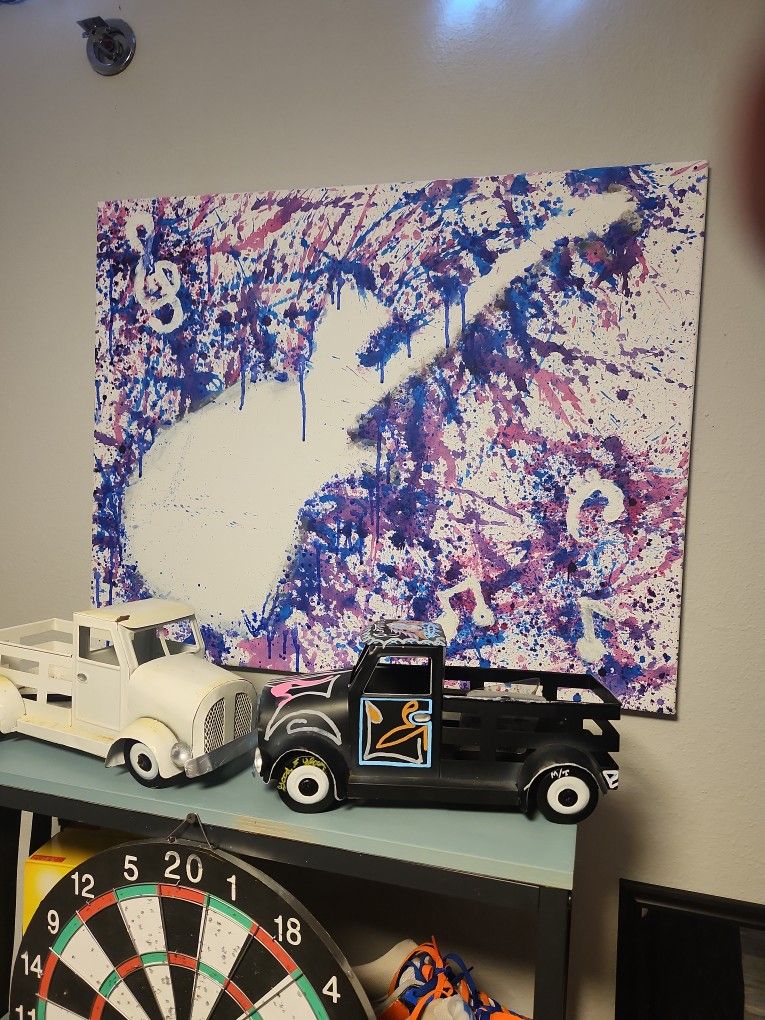 J Spence Original Acrylic Painting