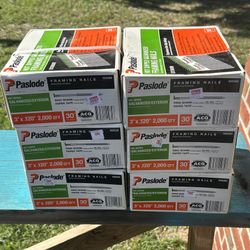 Paslode 3 Inch Galvanized Ring Shank Nails