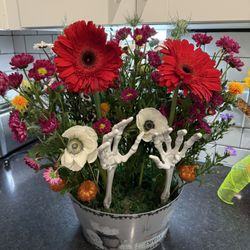 Halloween Flower Arrangements – Brieli Blooms