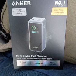 Anker Prime Fast Charging Multi Device Power Bank* Brand New