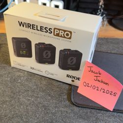 Rode Wireless Mic Pro Go 