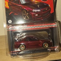 Hot Wheels Nissan Skyline R34 