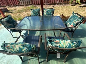 7-piece Aluminum Patio outdoor dining set