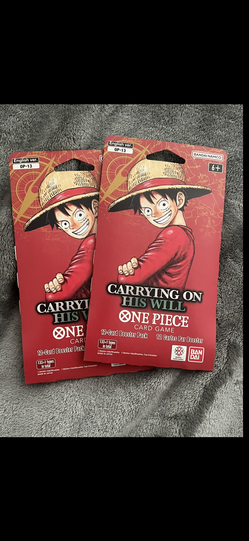 One piece op13 sleeved packs