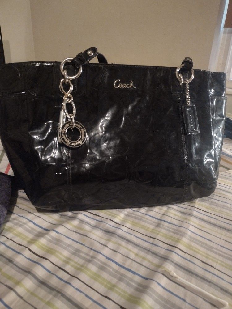 Coach Black Shoulder Bag $100