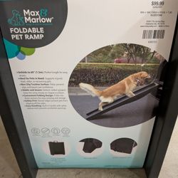 DOG PET RAMP MAX AND MARLOW FOLDABLE!