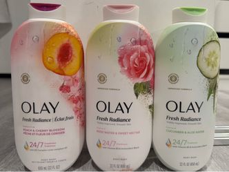 $6 each Olay Fresh Radiance Body Wash 3-Pack
