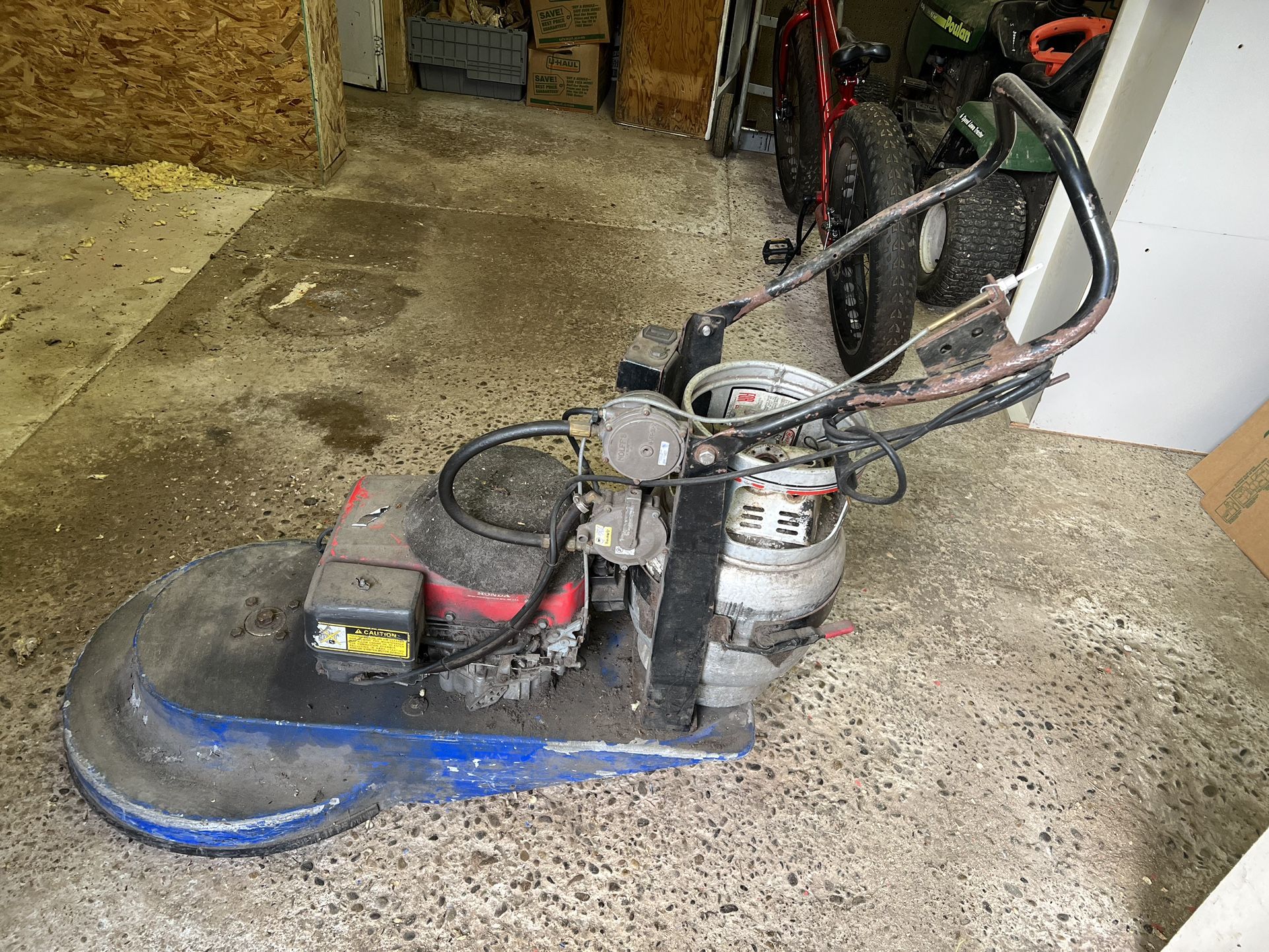 24 Inch Propane, High Speed, Buffer Scrubber.